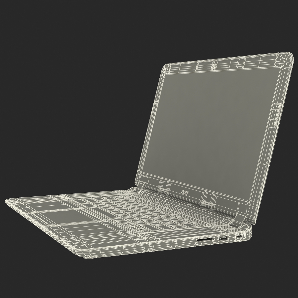 3D Acer Chromebook 15 inch model