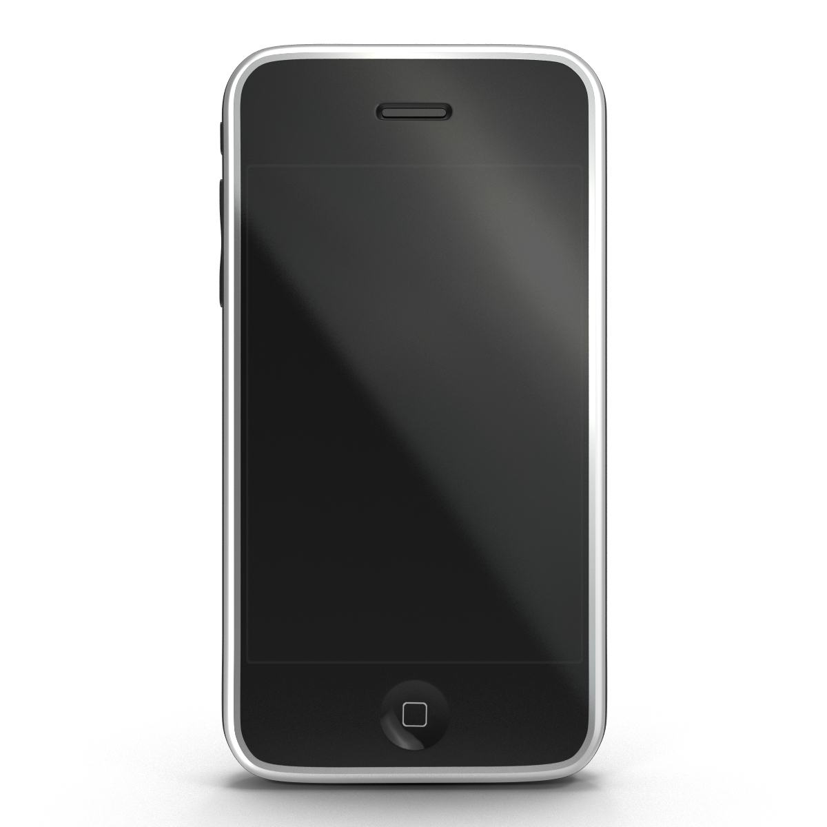 3D model Apple iPhone 2 Black