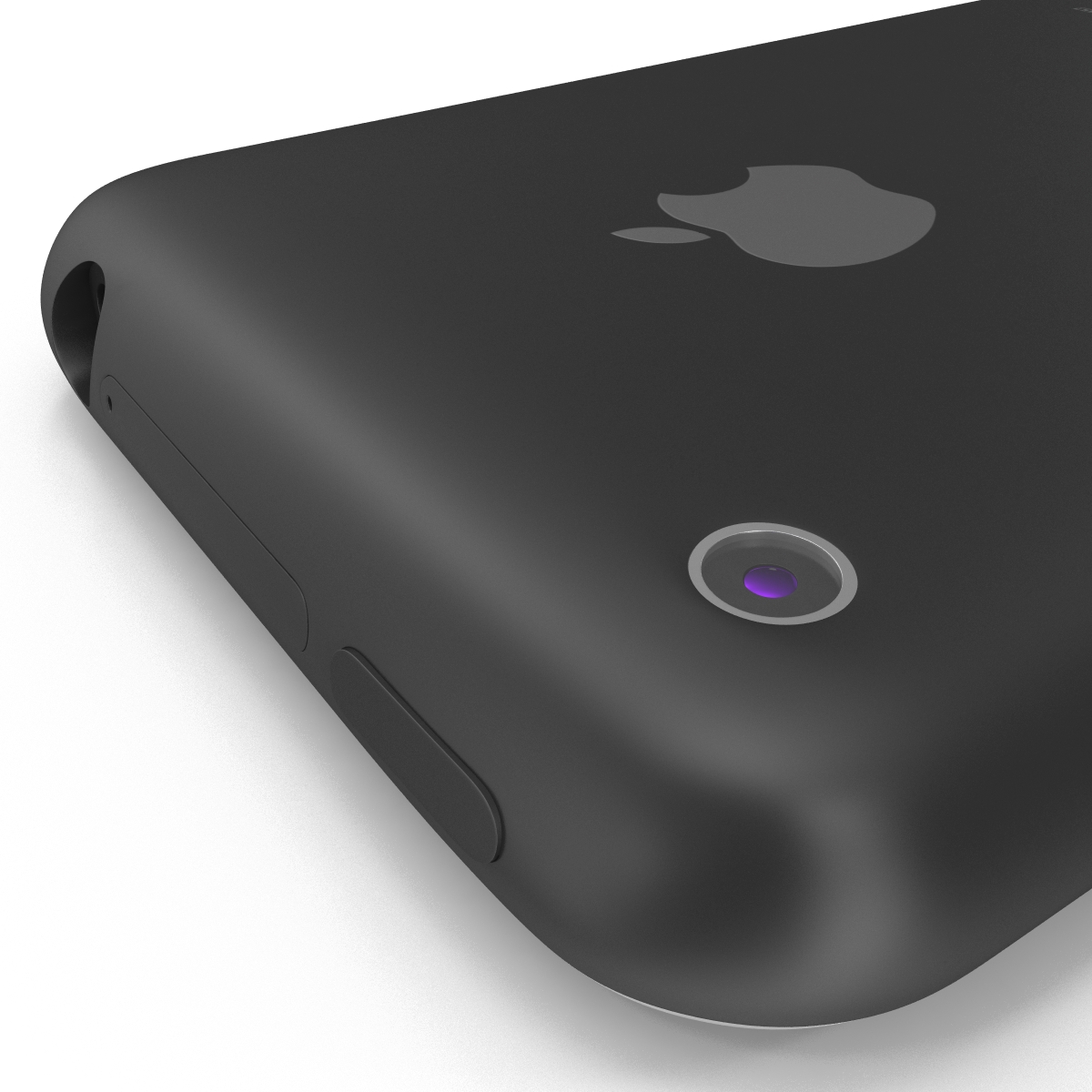 3D model Apple iPhone 2 Black