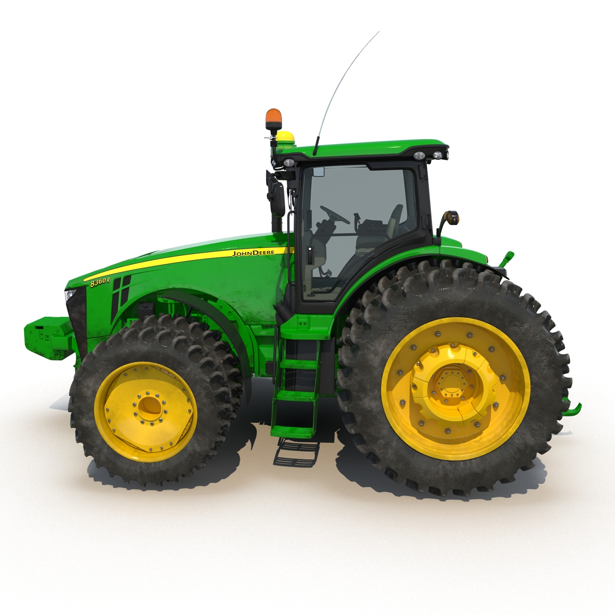 Tractor John Deere 8RT 3D