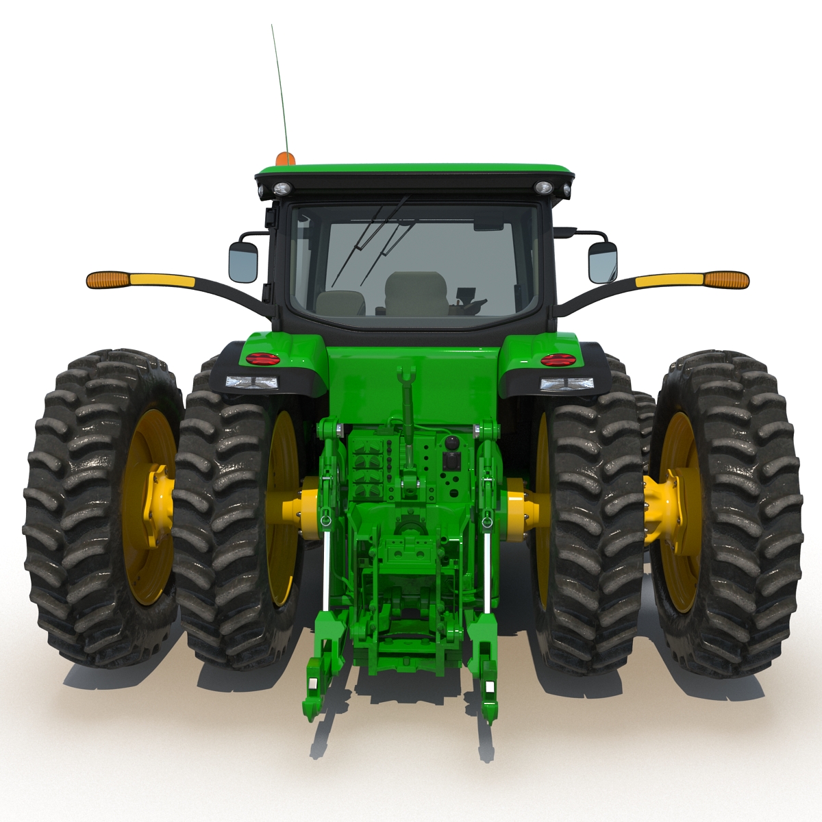 Tractor John Deere 8RT 3D