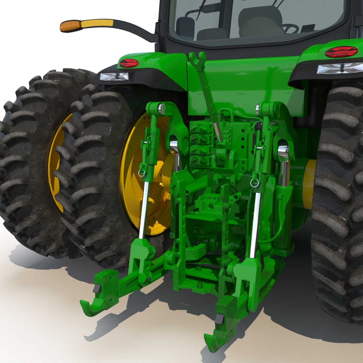 Tractor John Deere 8RT 3D