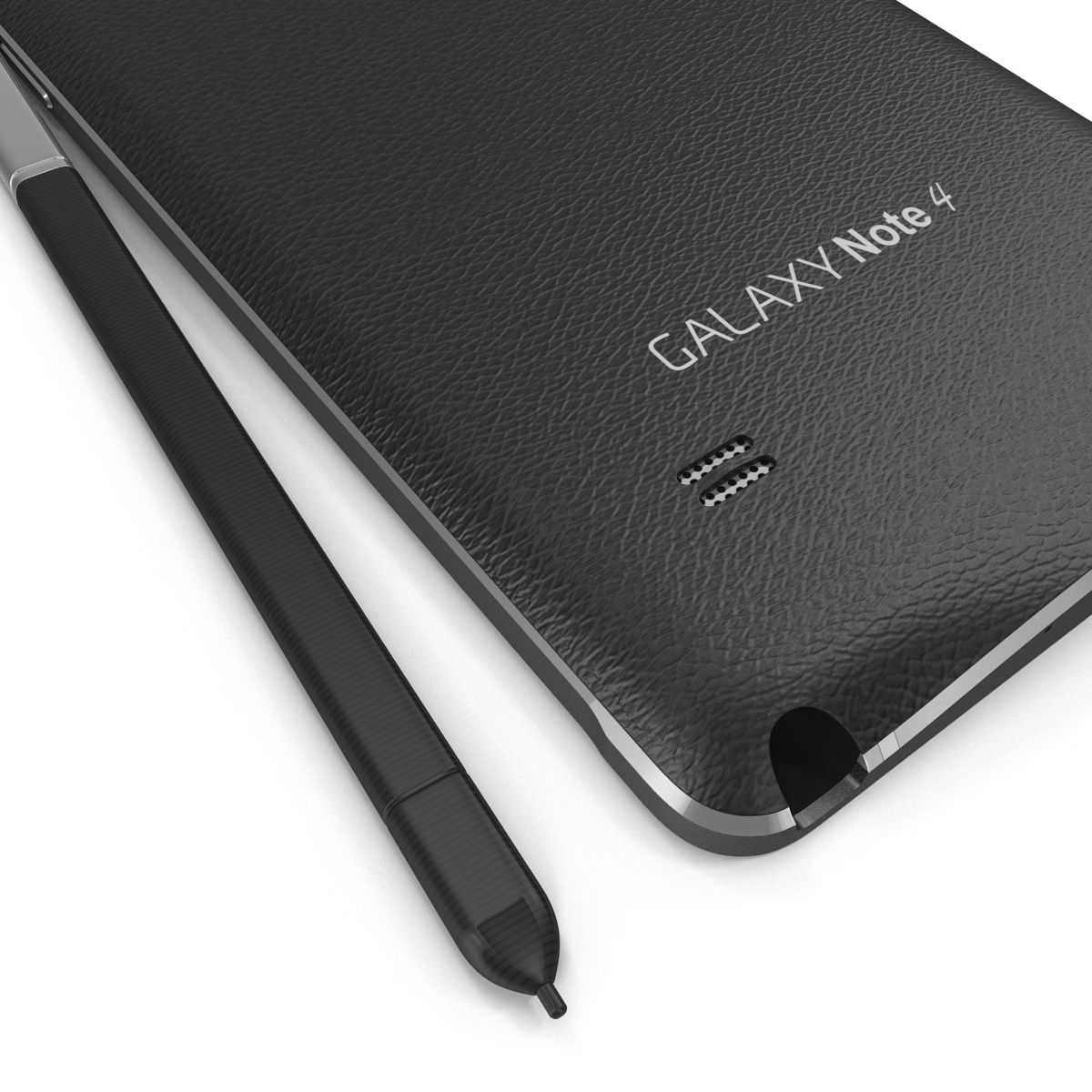 Samsung Galaxy Note 4 Black 3D