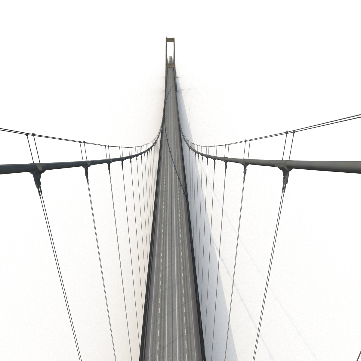 3D Great Belt Fixed Link Bridge model