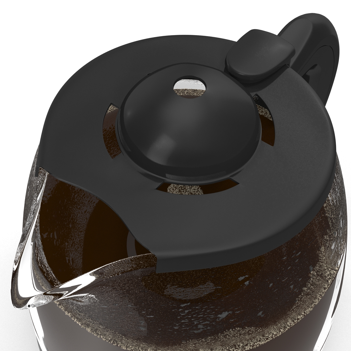 Coffee Carafe with Cofee 3D model