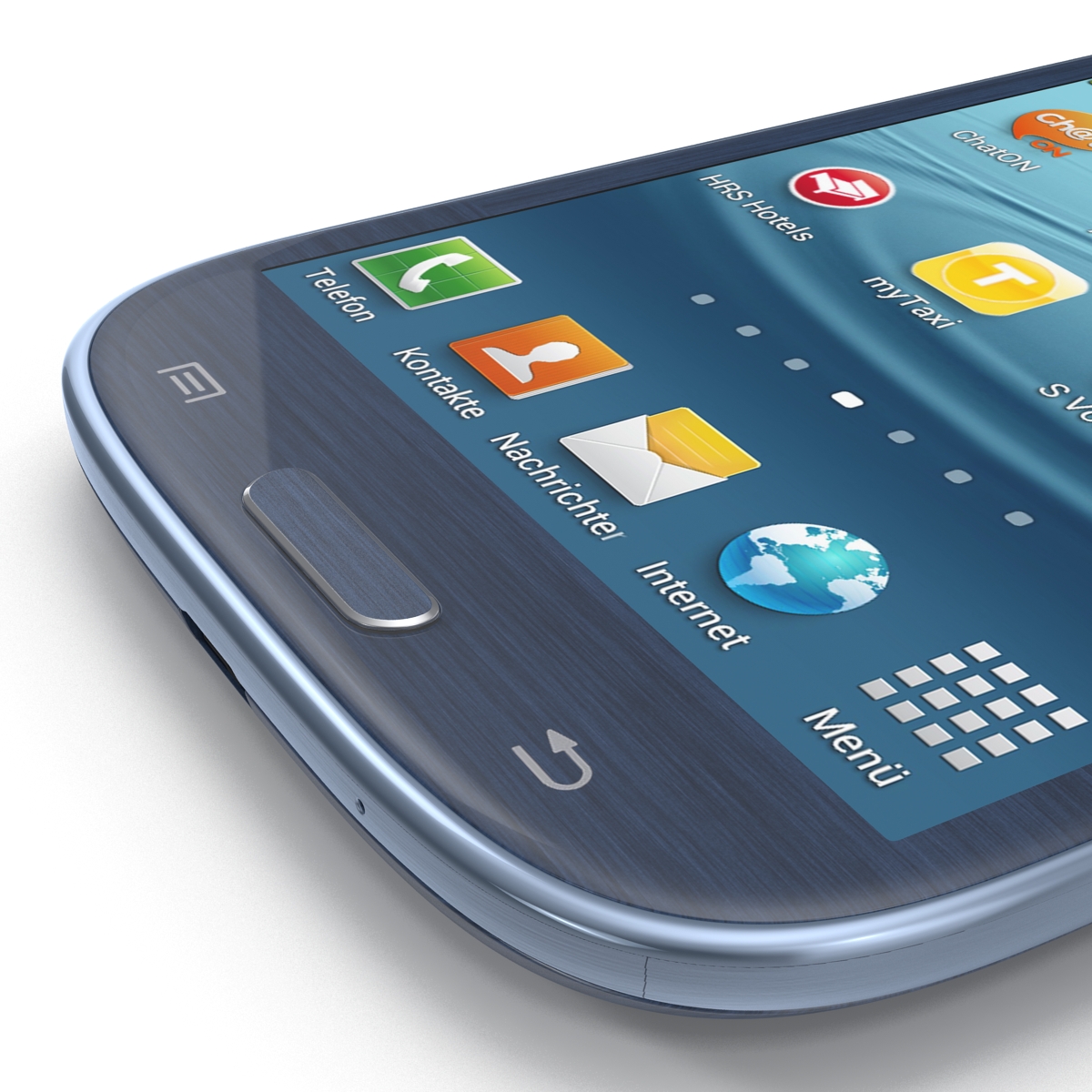 3D model Samsung Galaxy S III Blue