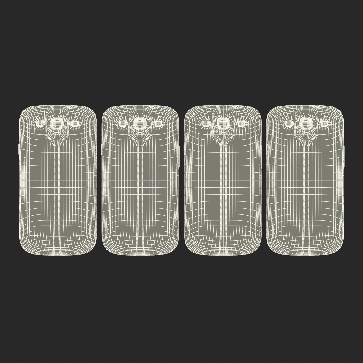 Samsung Galaxy S III Set 3D model