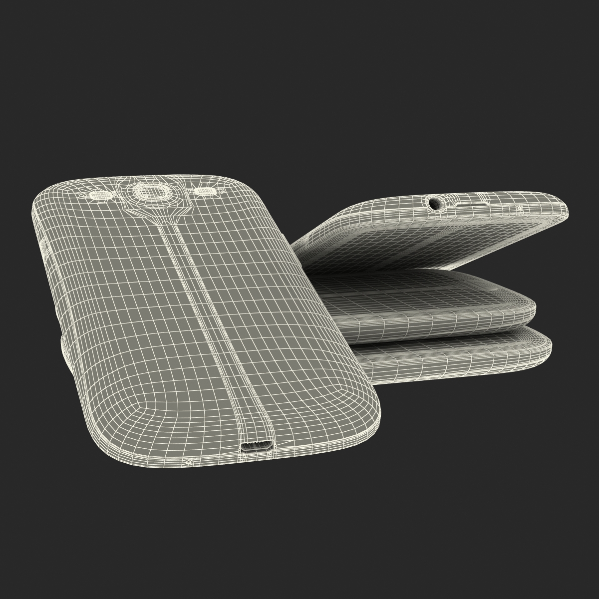 Samsung Galaxy S III Set 3D model