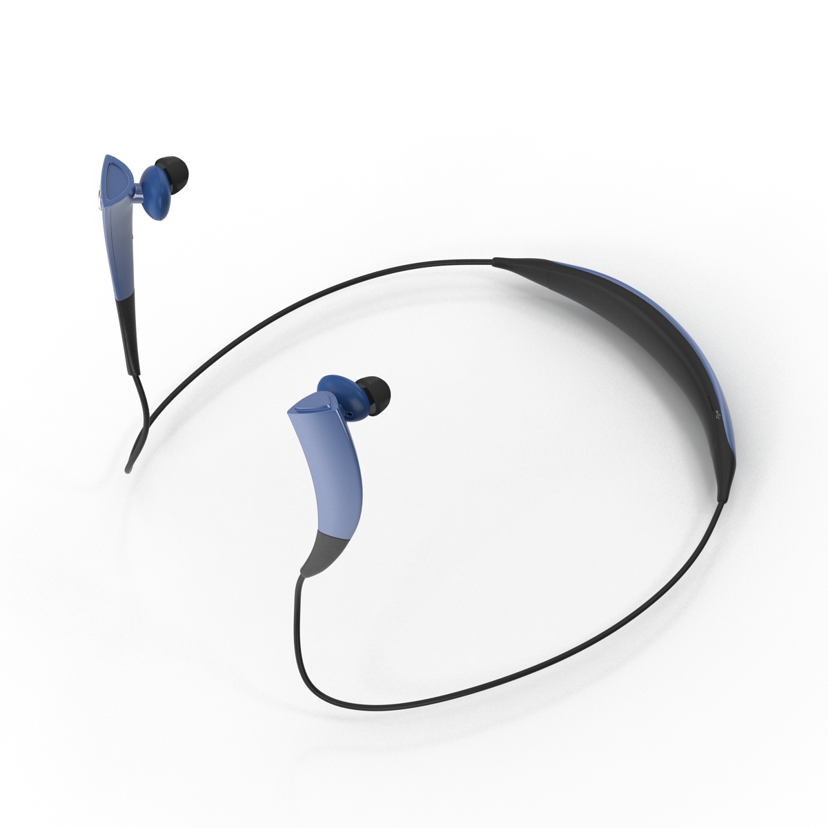 Bluetooth Headset Samsung Gear Circle Blue 3D