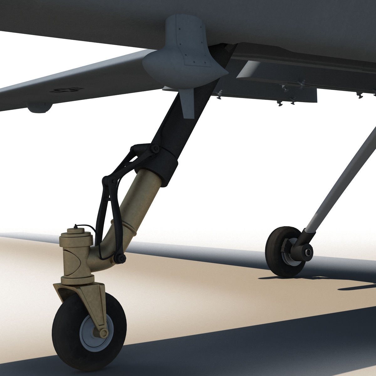 3D model Unmanned Combat Air Vehicle MQ 9 Reaper UAV Rigged