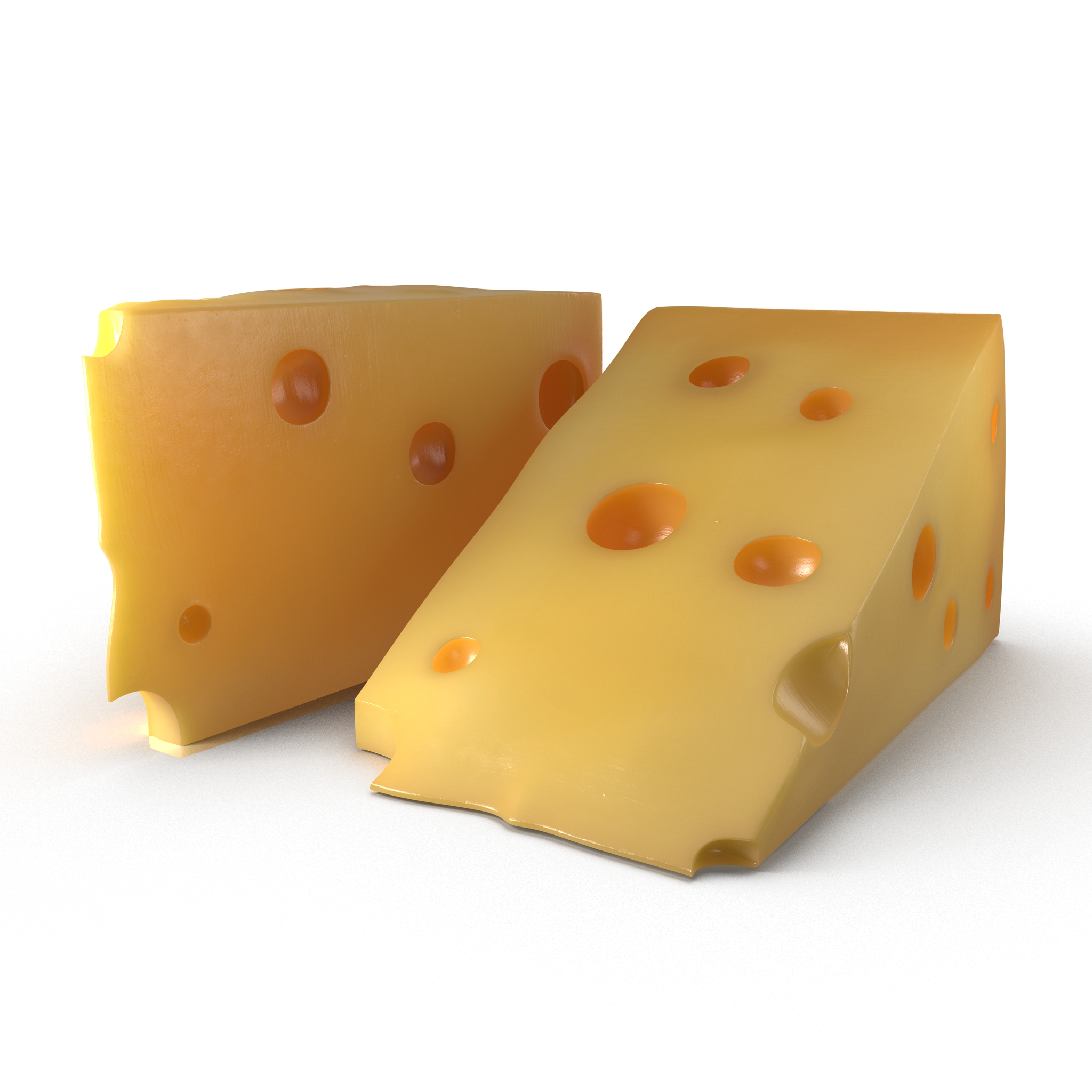 Cheese Wedge 2 3D model