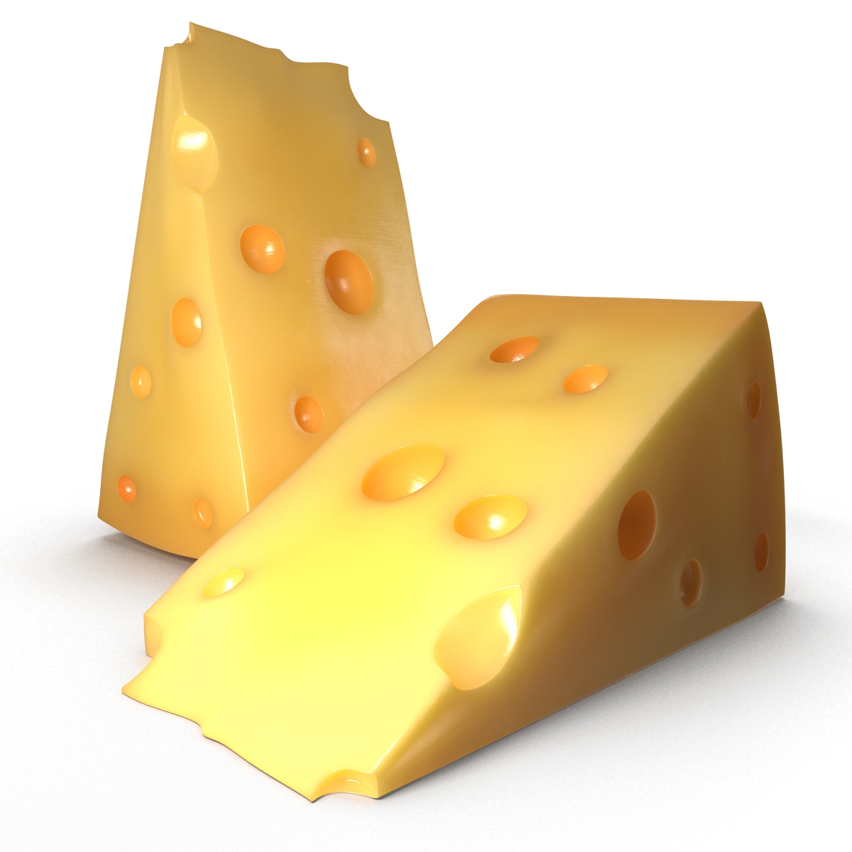 Cheese Wedge 2 3D model