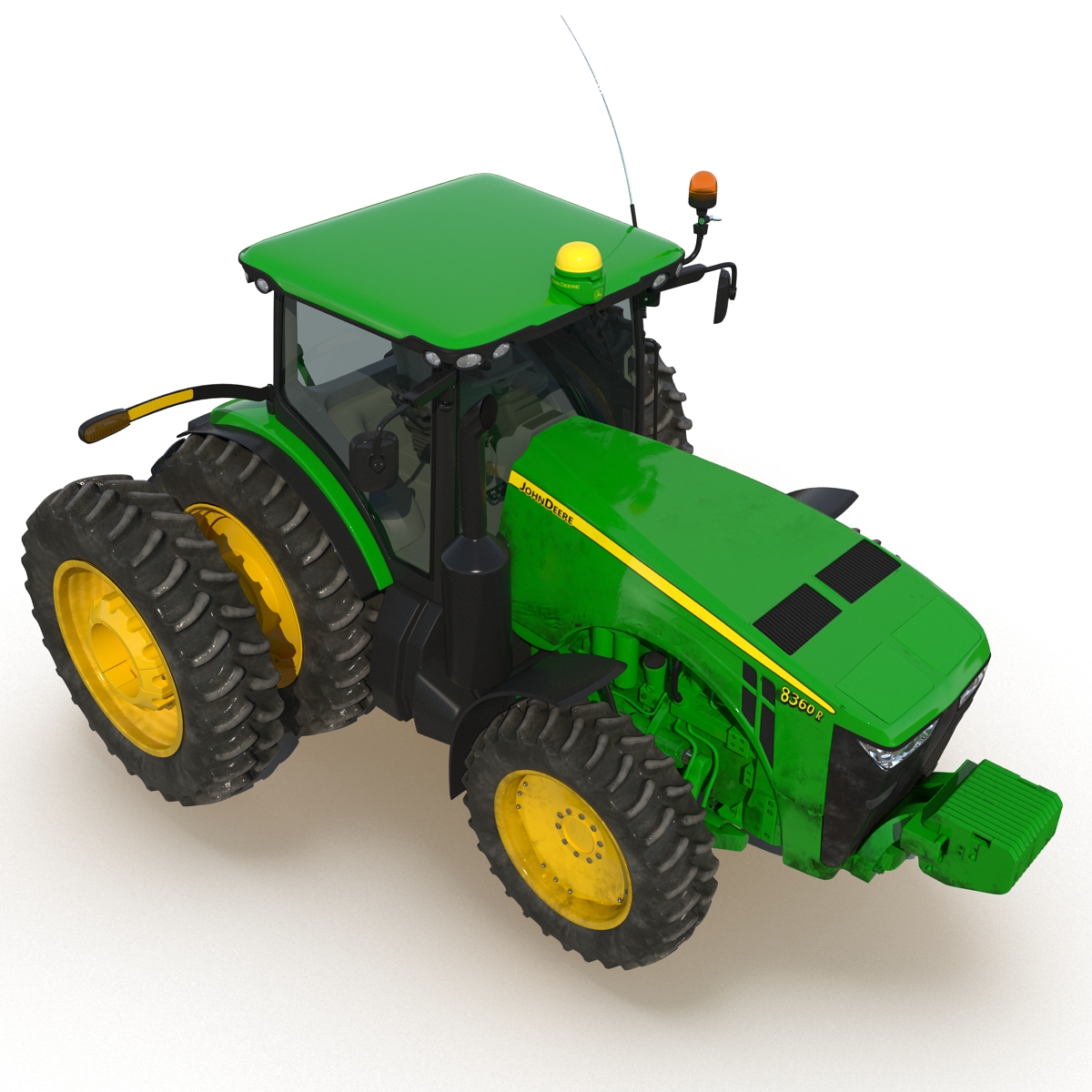 3D Tractor John Deere 8285R Rigged