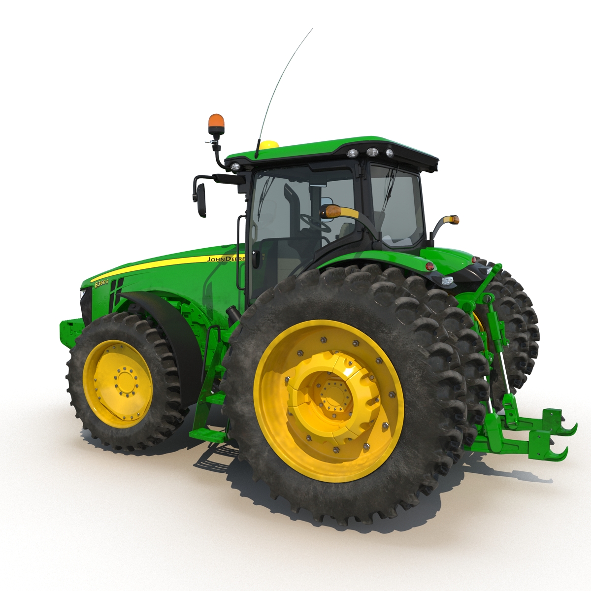 3D Tractor John Deere 8285R Rigged