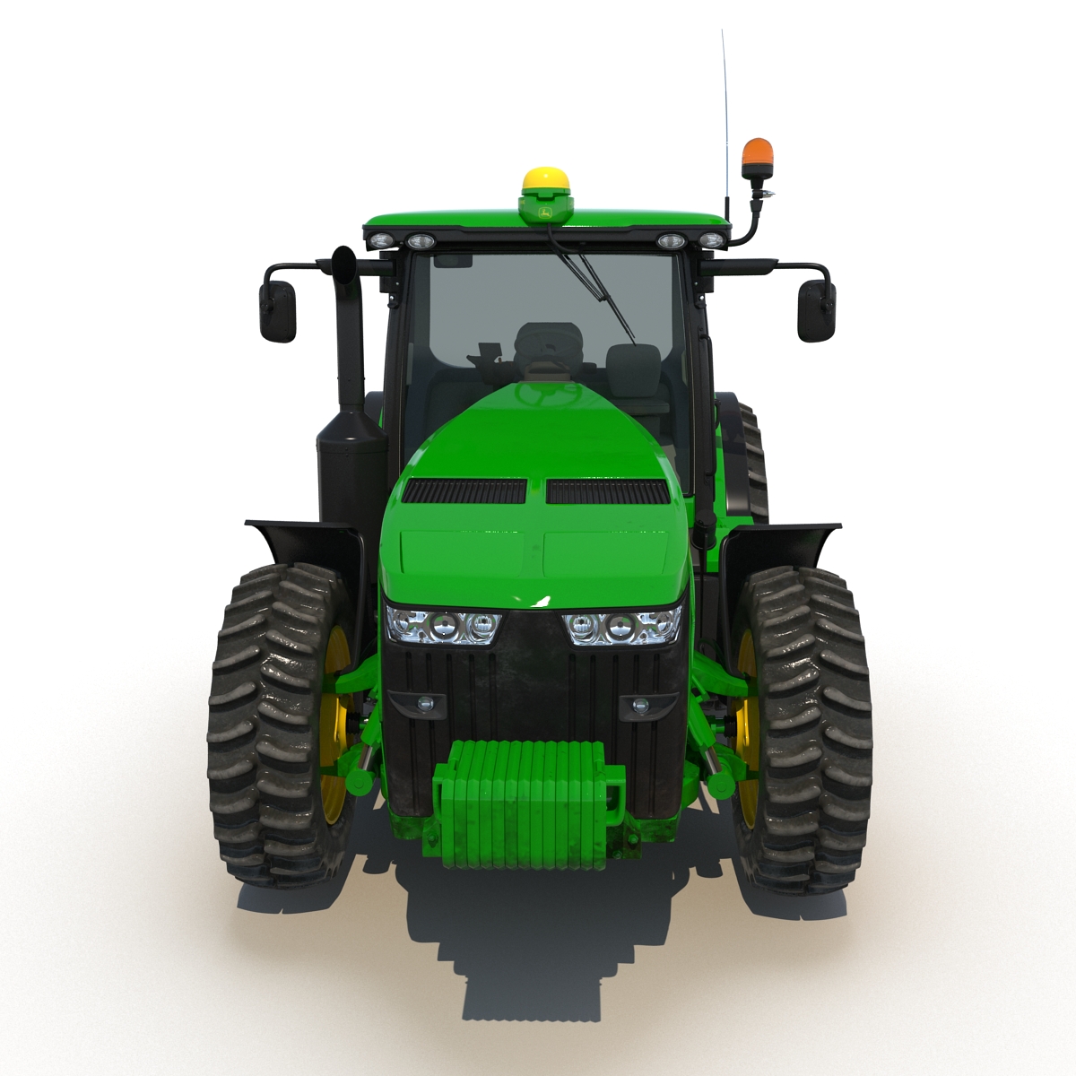 Tractor John Deere 8335R 3D model