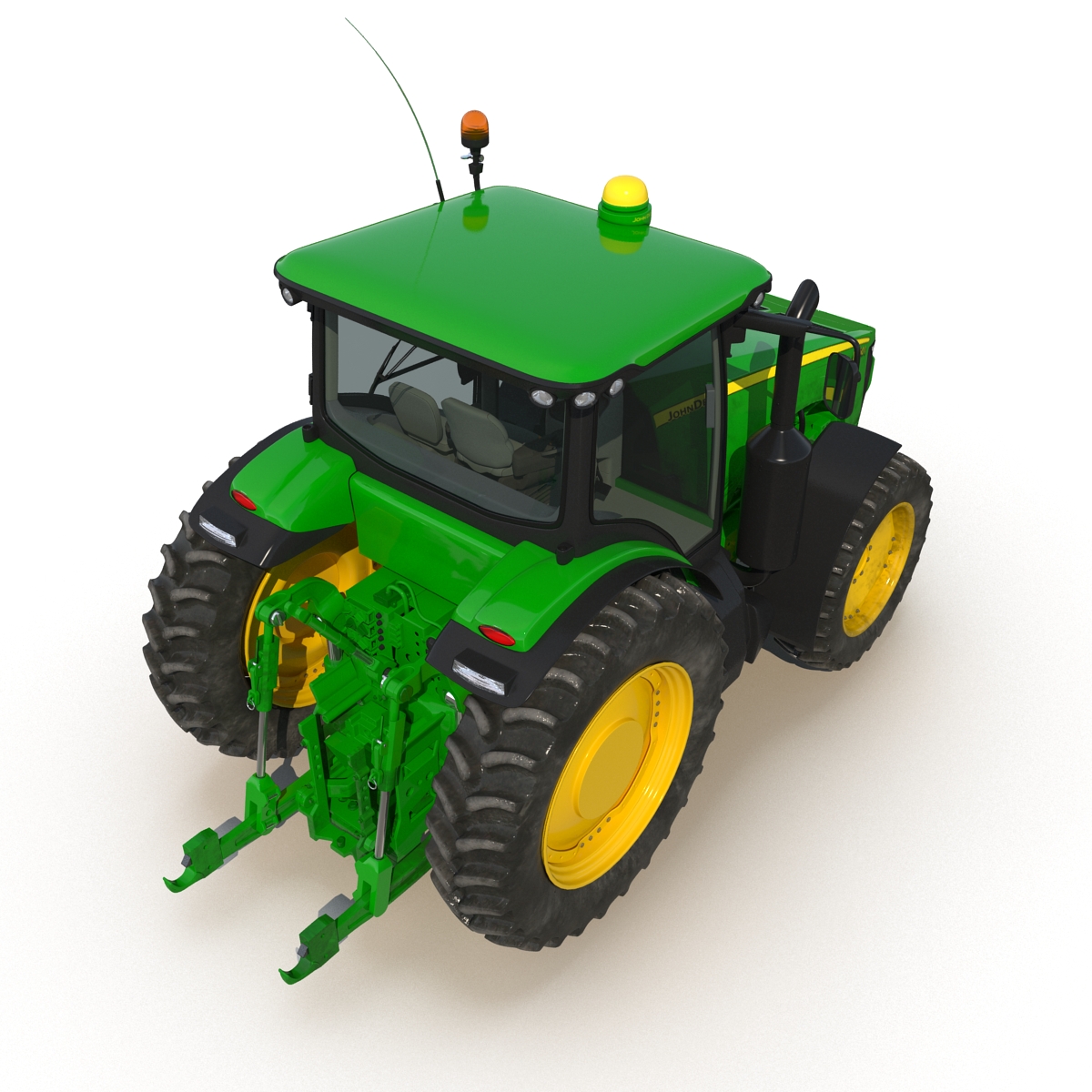 Tractor John Deere 8335R 3D model