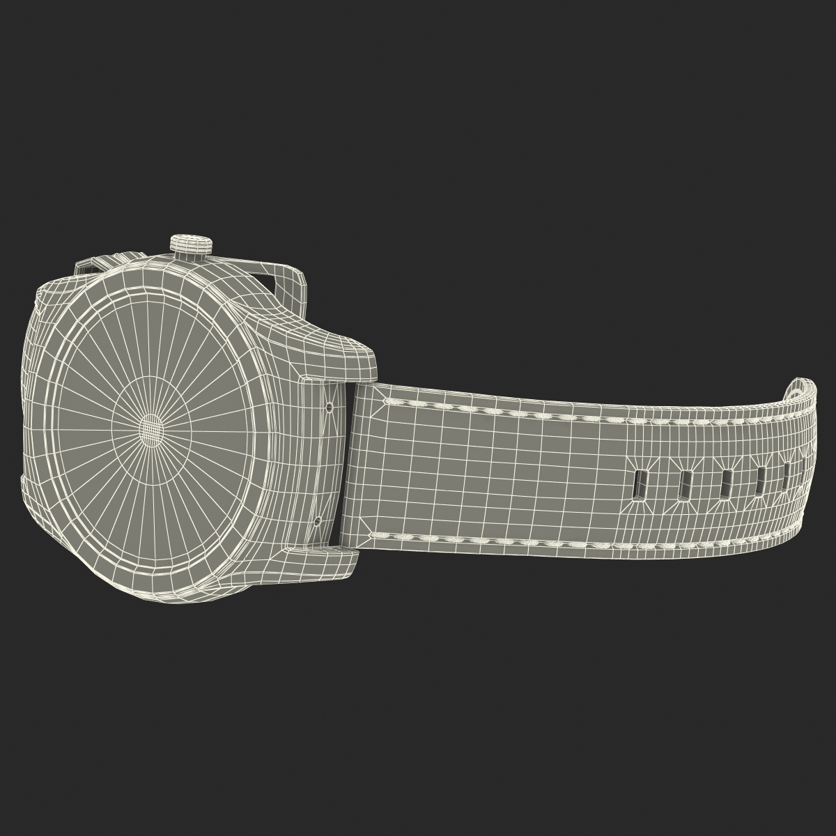 LG Watch Urbane 2 Silver 3D model