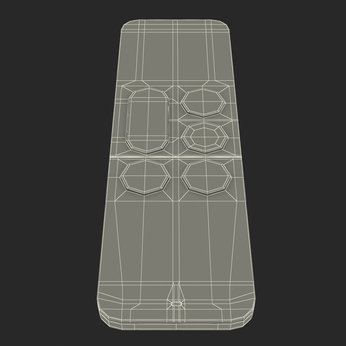 3D model Apple TV Remote