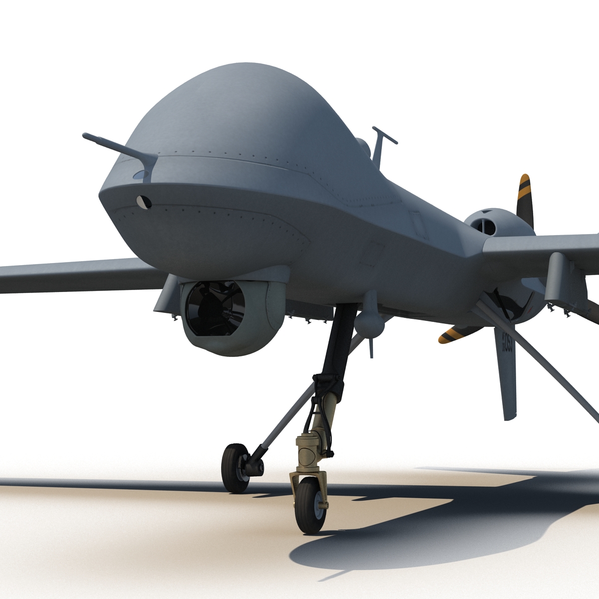 3D Unmanned Combat Air Vehicle MQ 9 Reaper UAV model