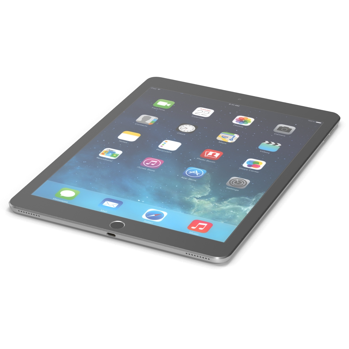 3D model iPad Pro Silver