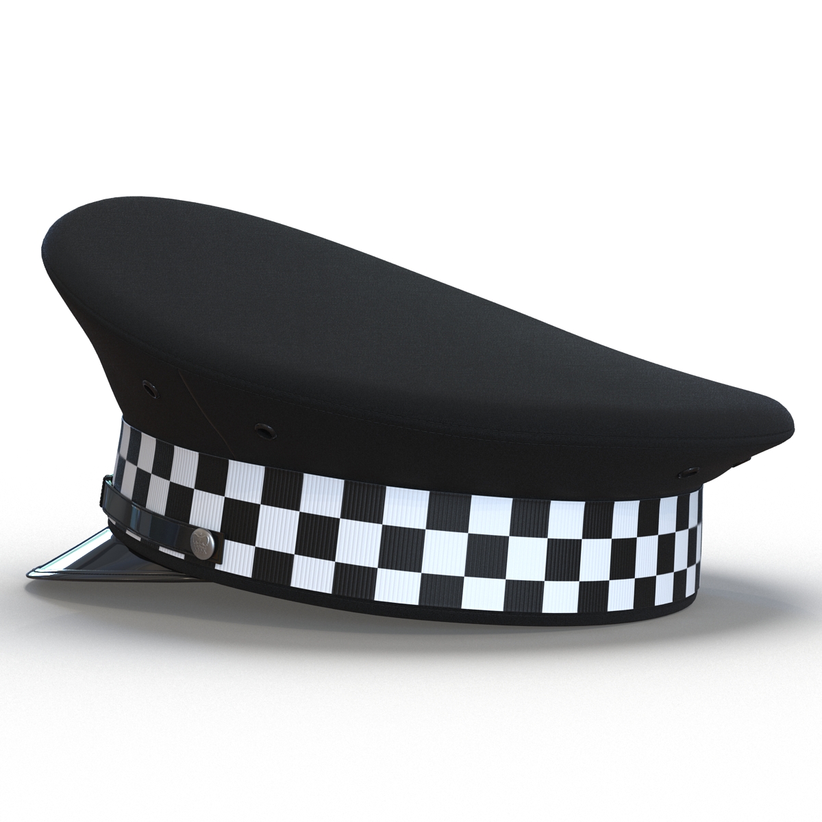 3D model Uk Police Cap 3