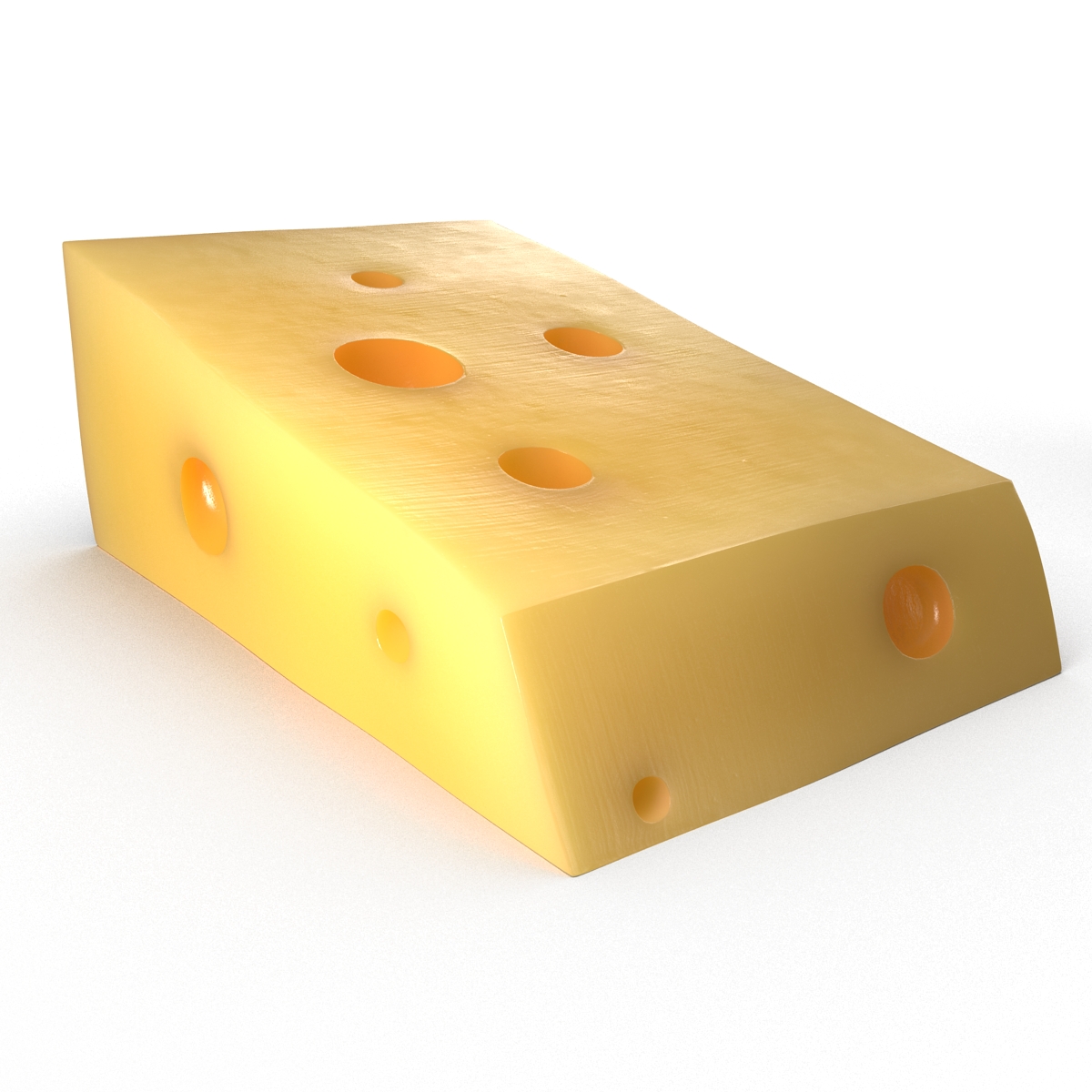 3D Cheese Wedge Set