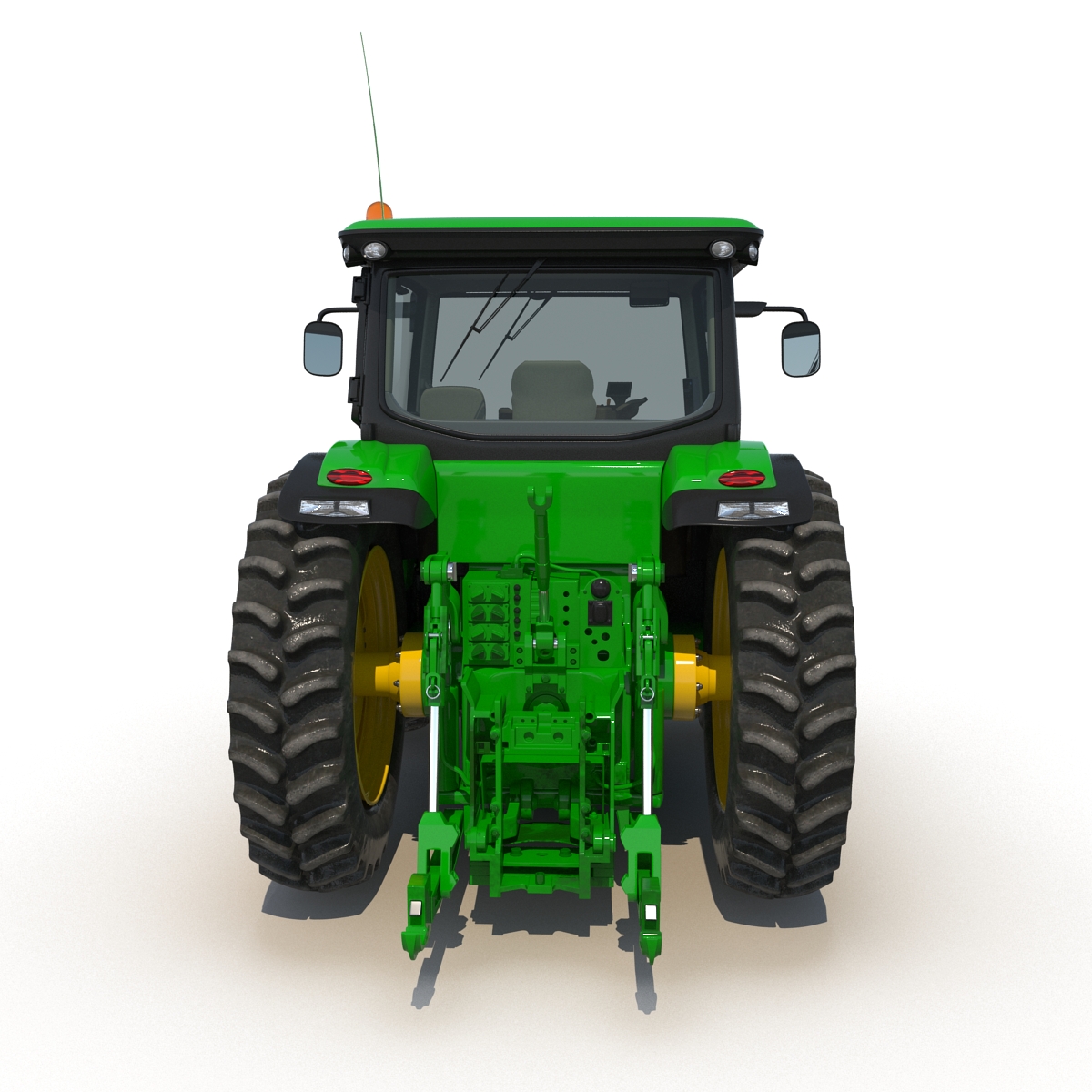 Tractor Generic 2 Rigged 3D model