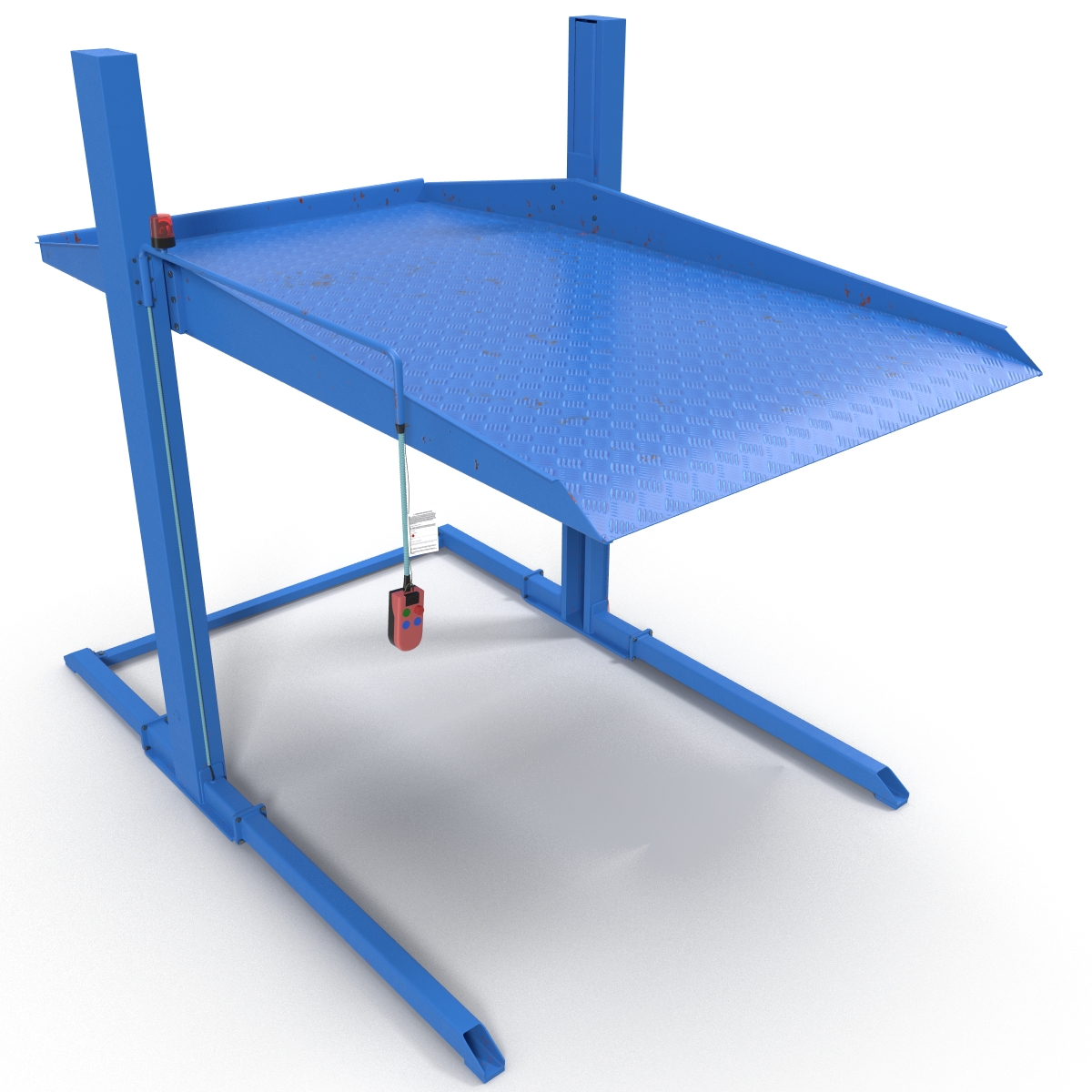 3D model Two Post Parking Car Lift