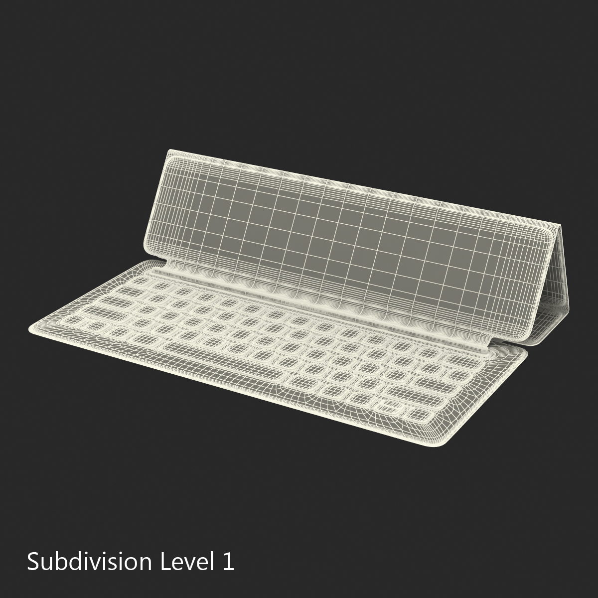 Apple Smart Keyboard Rigged 3D