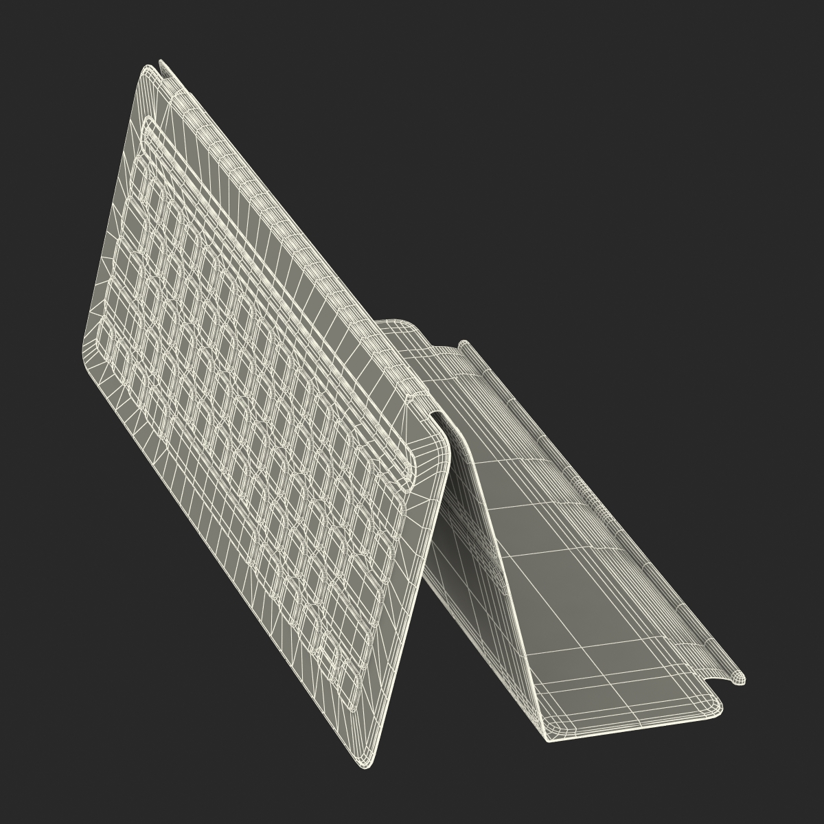 Apple Smart Keyboard Rigged 3D