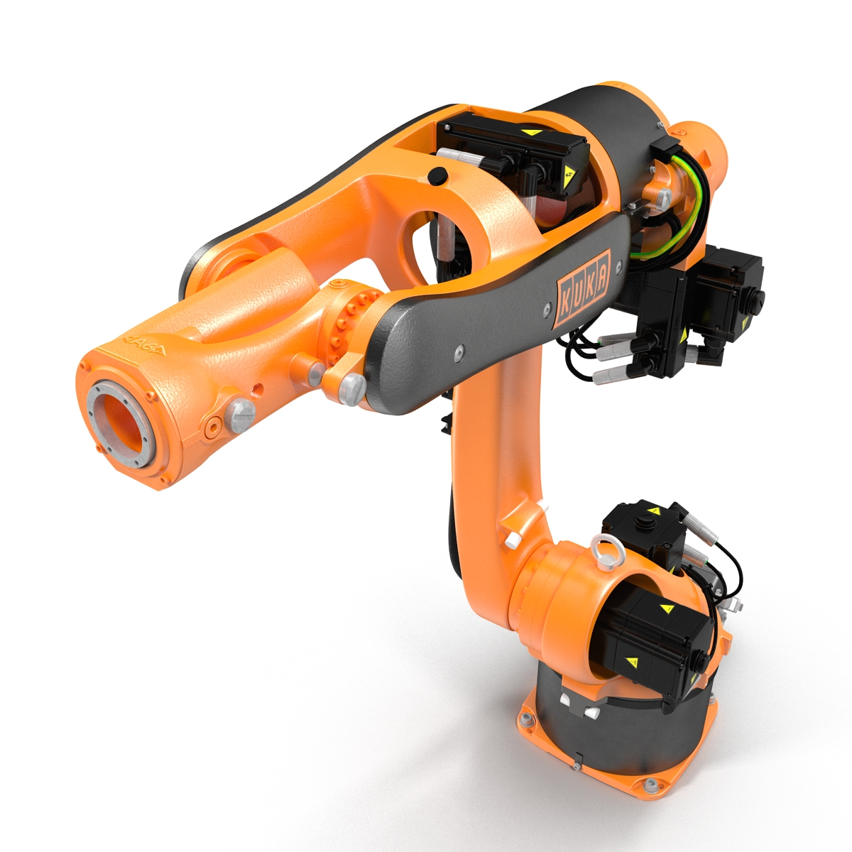 3D Kuka Robot KR 5 2 Arc HW Rigged