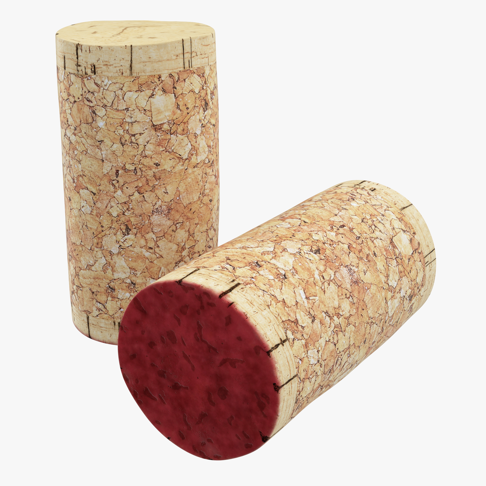 3D Wine Cork 2