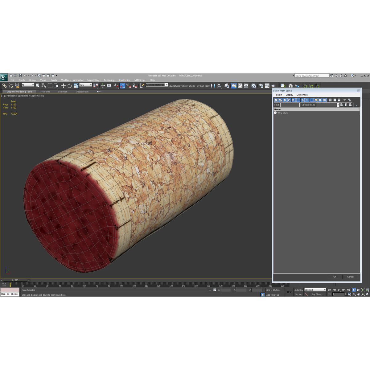 3D Wine Cork 2