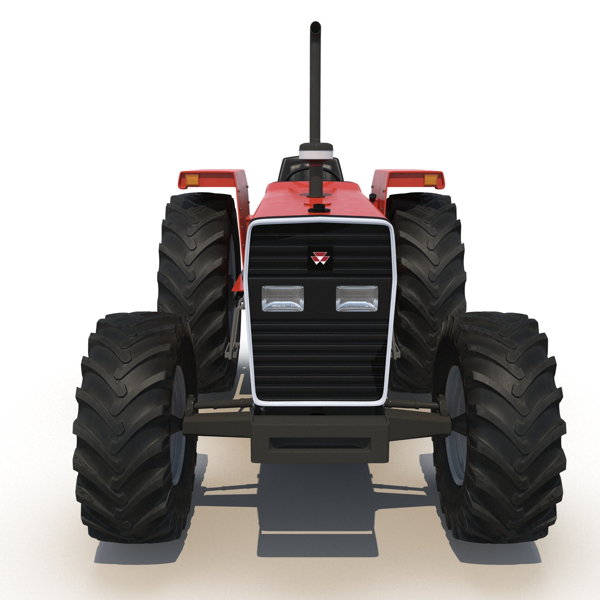 Tractor Generic 5 Rigged 3D model