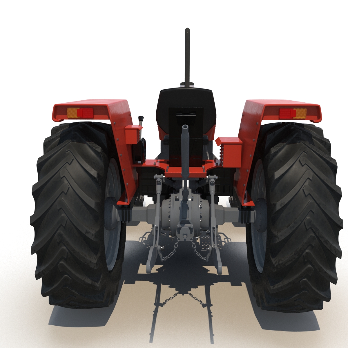 Tractor Generic 5 Rigged 3D model