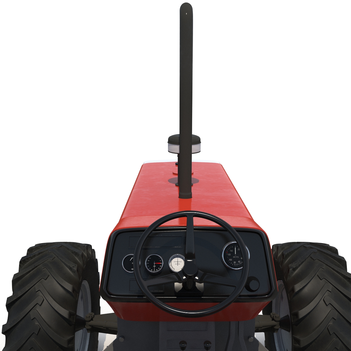 Tractor Generic 5 Rigged 3D model