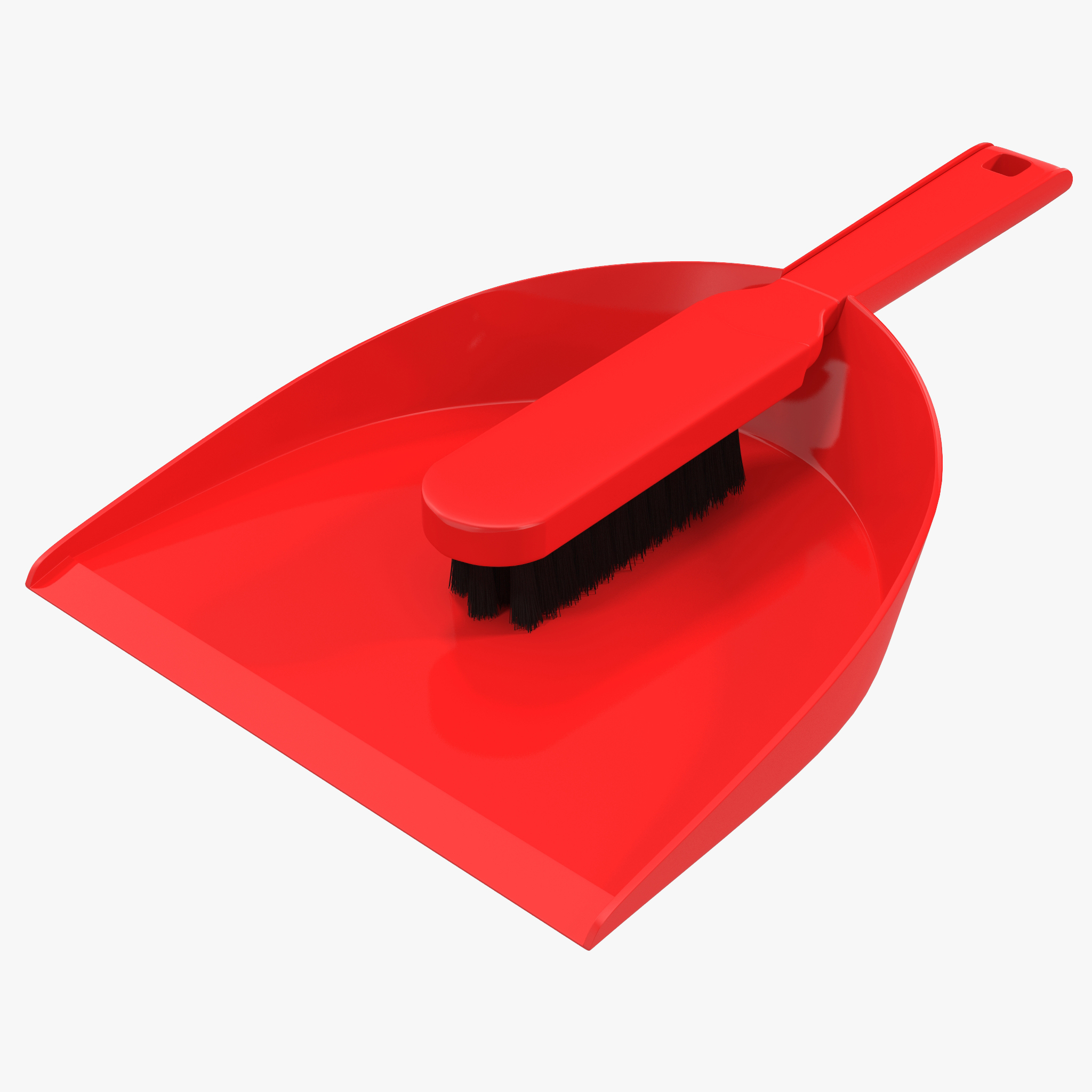 3D Dustpan and Brush Set