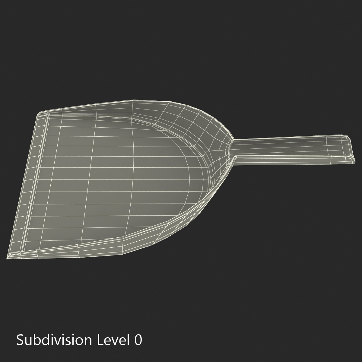 Dustpan 3D model