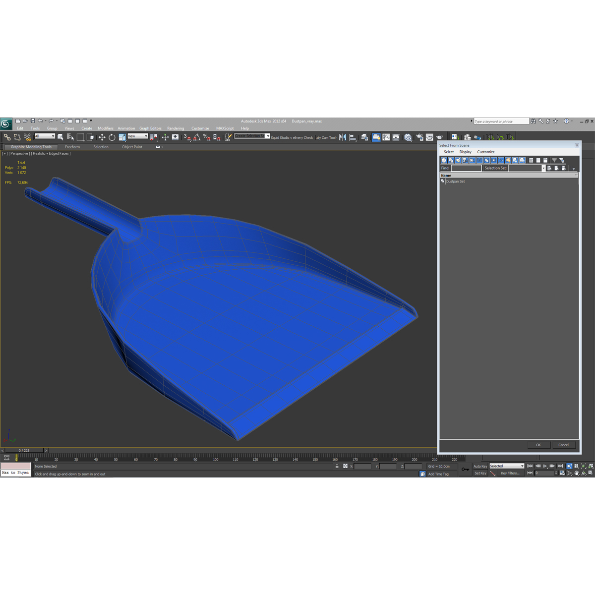 Dustpan 3D model