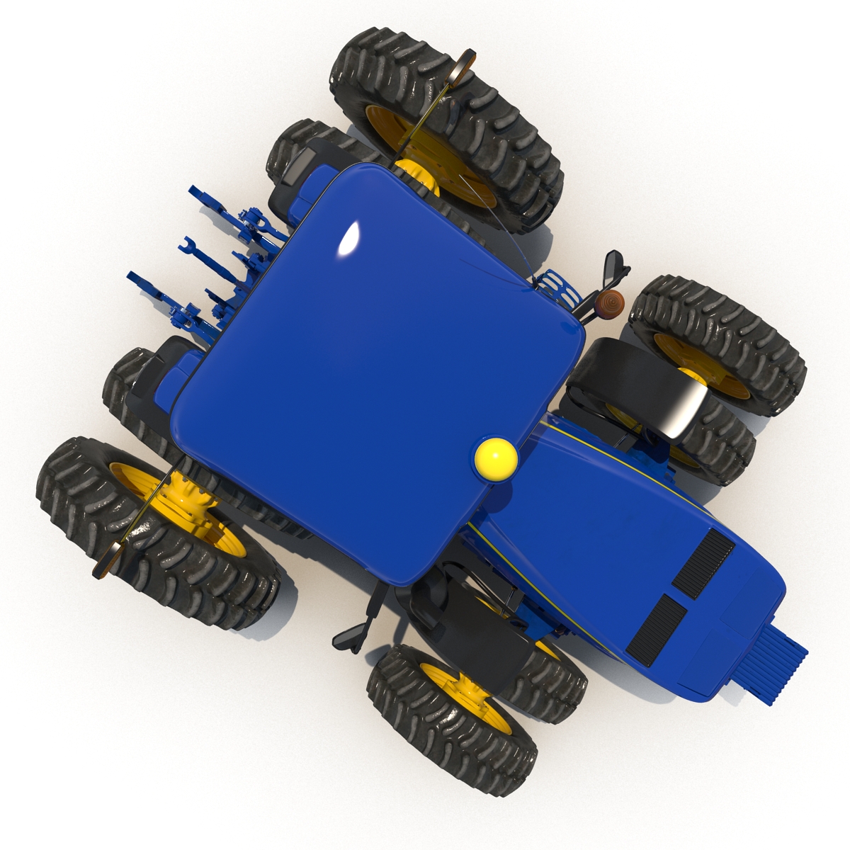 Tractor Generic 4 3D