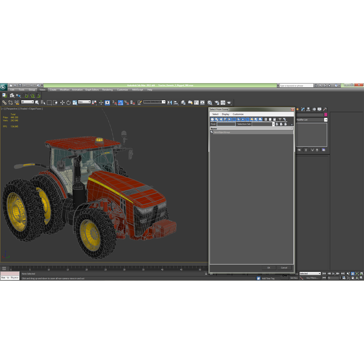 Tractor Generic 3 3D