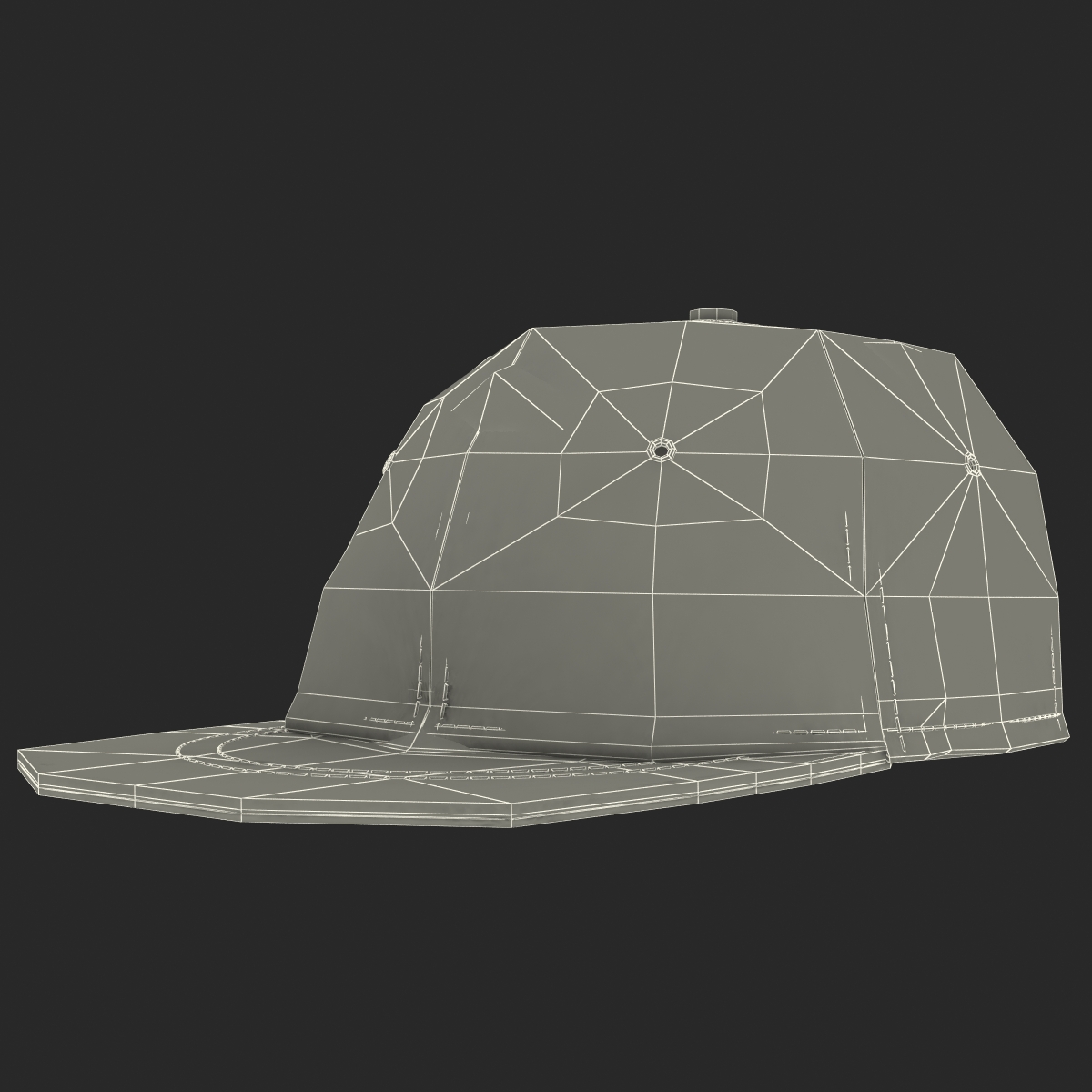 Baseball Hat 2 3D model