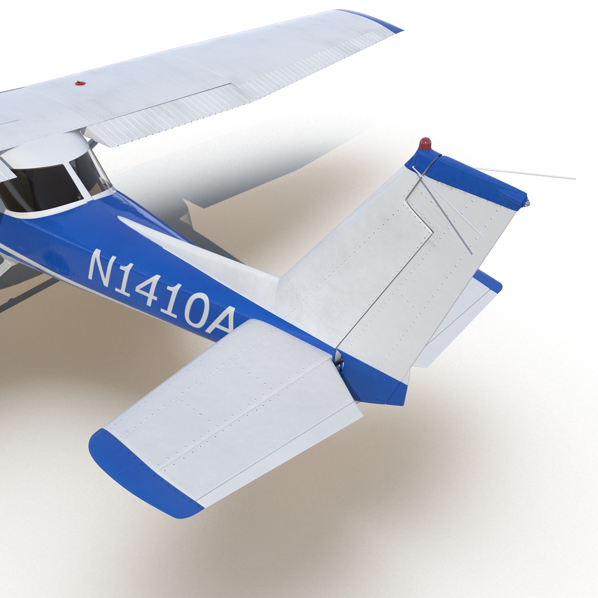 Cessna 150 Rigged 3D