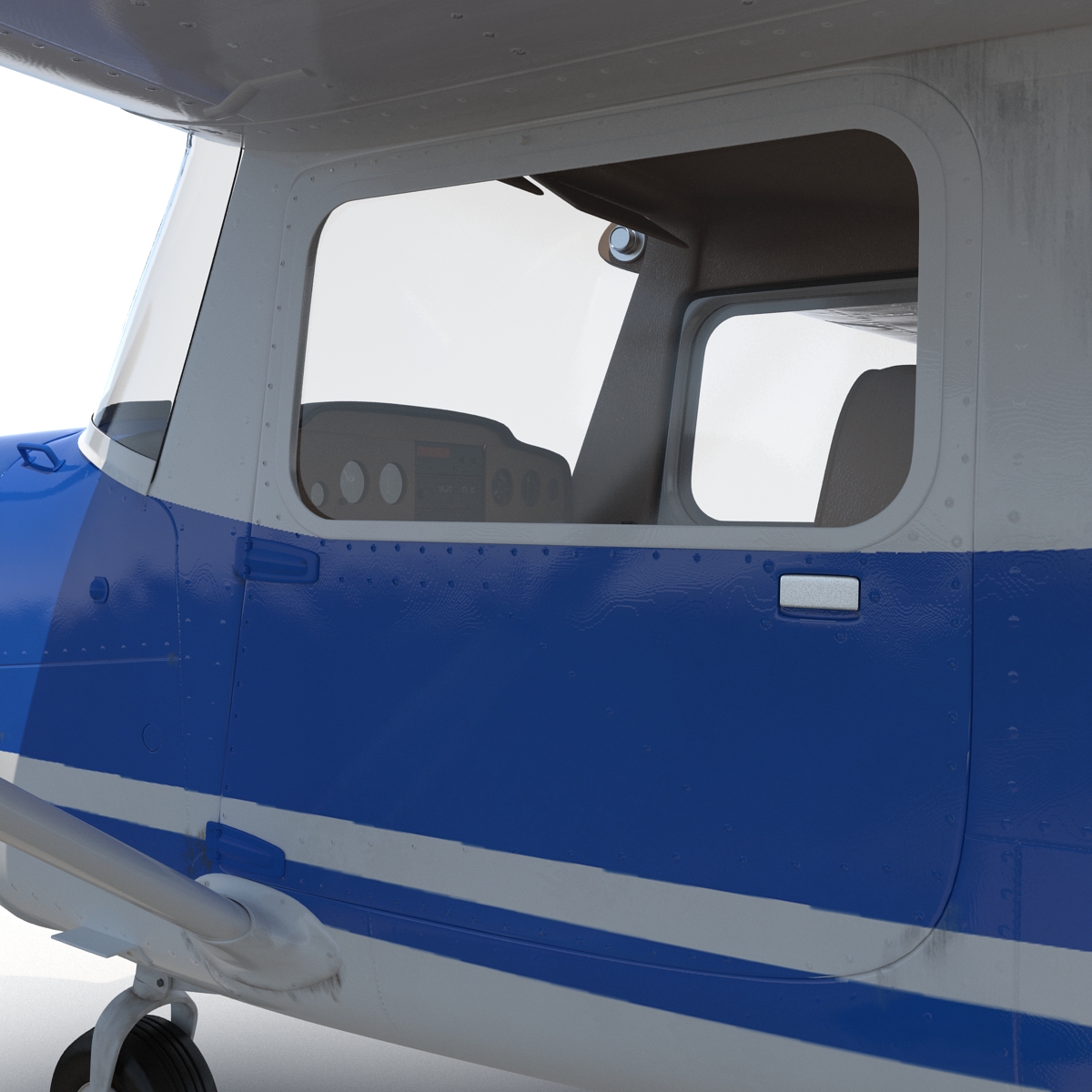 Cessna 150 Rigged 3D