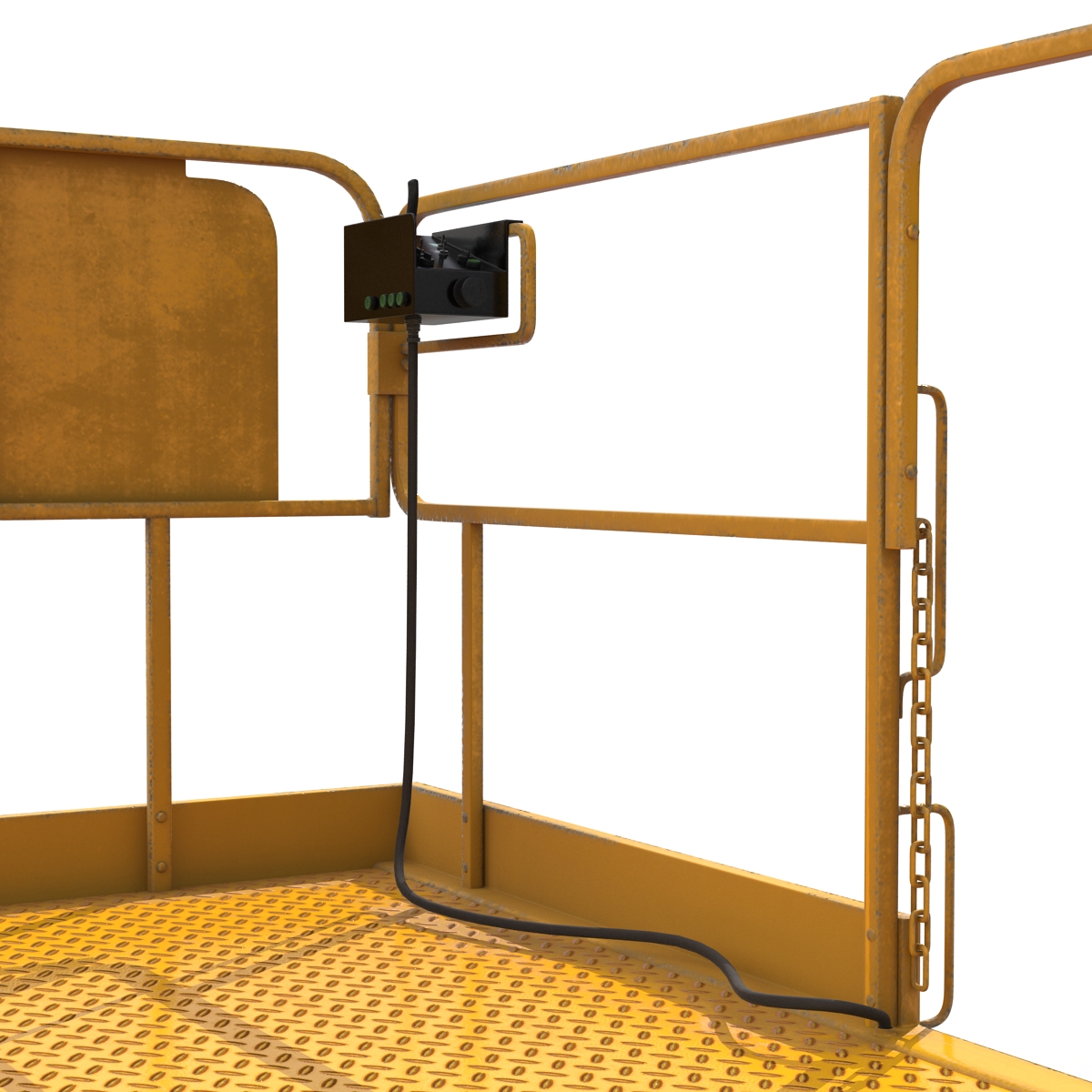 3D model Engine Powered Scissor Lift Generic