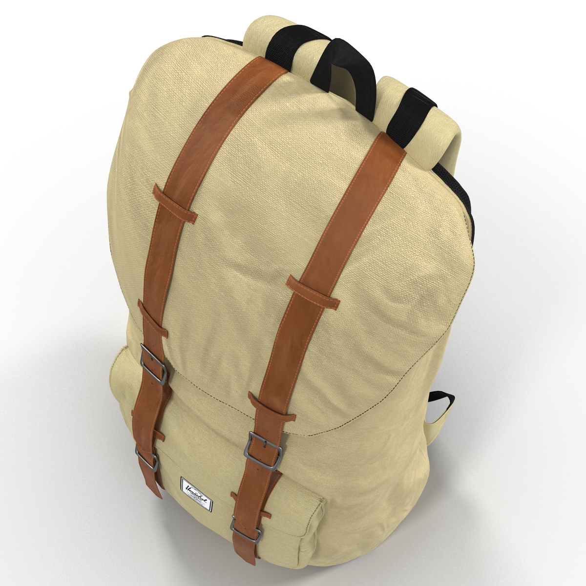 3D Backpack 8 Beige