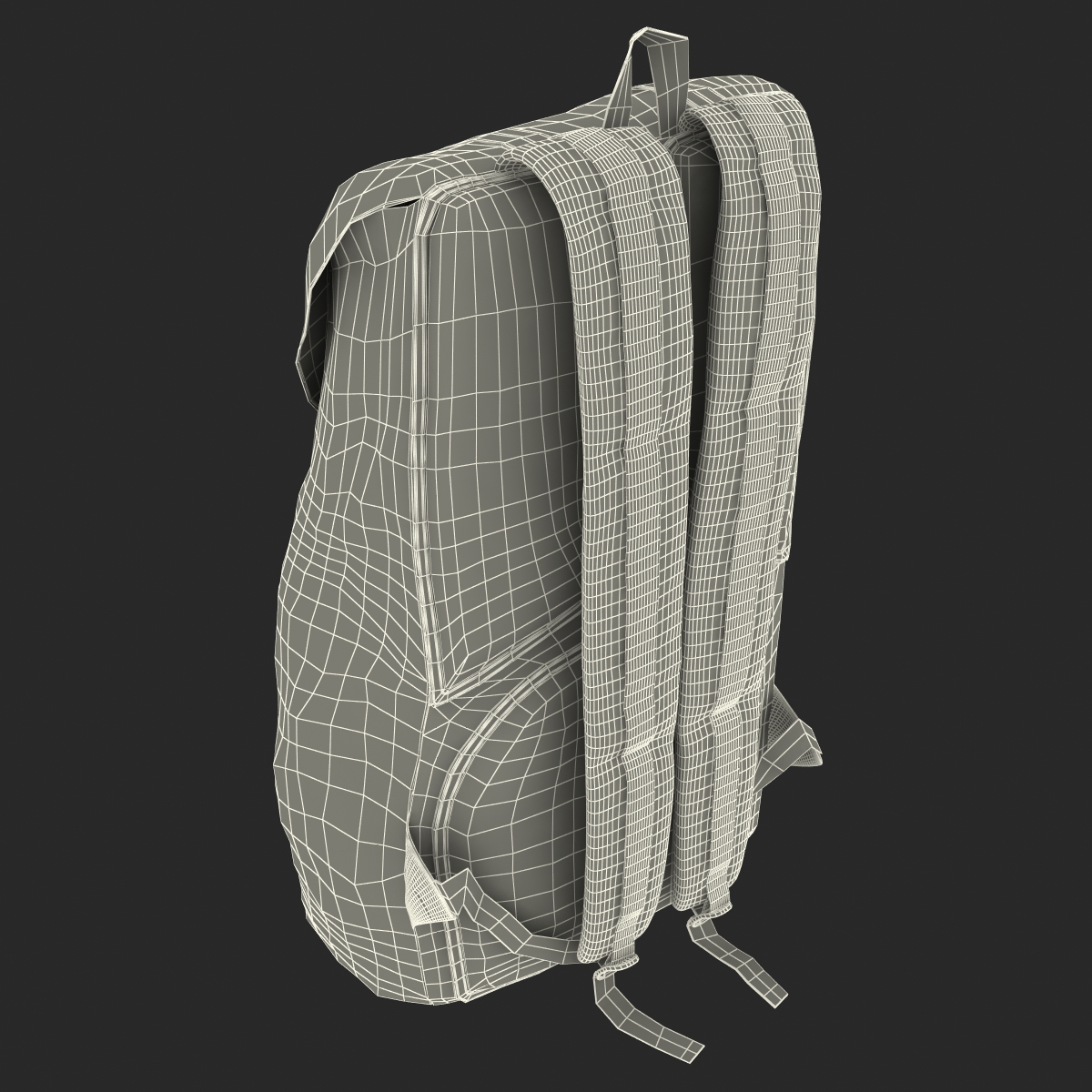 3D Backpack 8 Black