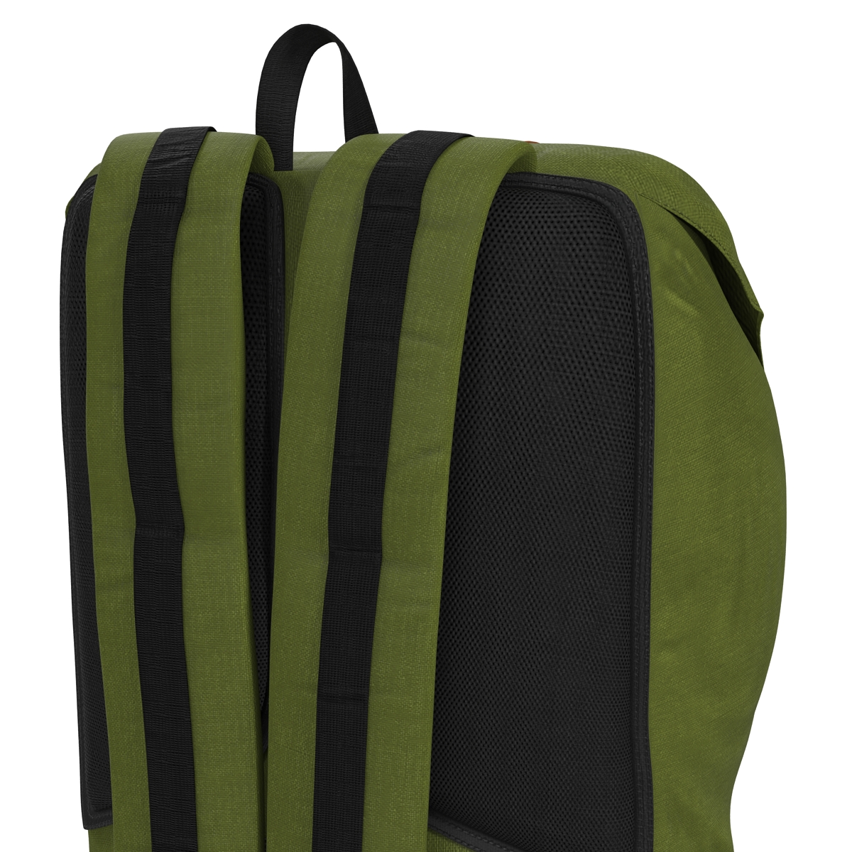 Backpack 8 Green Generic 3D model