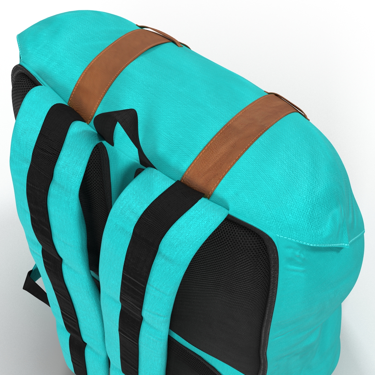 3D model Backpack 8 Turquoise