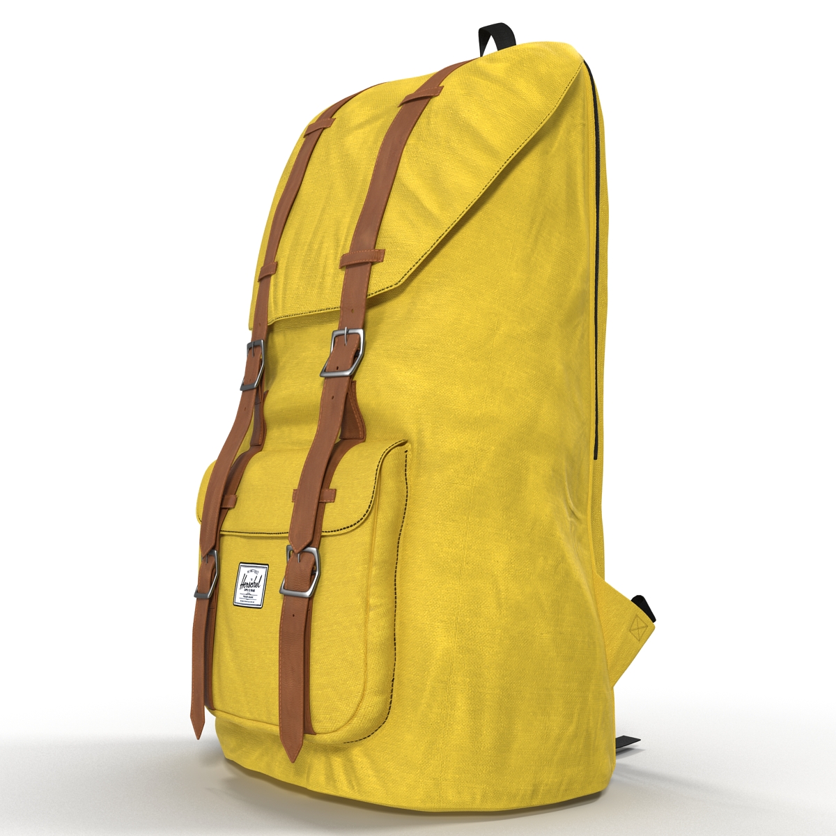 Backpack 8 Yellow 3D